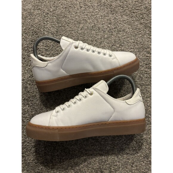 Loci x Nikki Reed Womens Sz EU 38 US 7 Beige Nine Low-Top Logo Sneaker Shoes - Picture 5 of 9